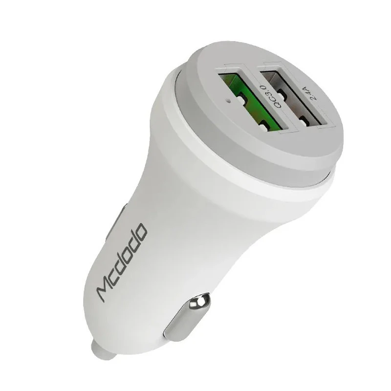 شارژر فندکی فست شارژ Mcdodo CC-3840 QC3.0 2.4A 30W