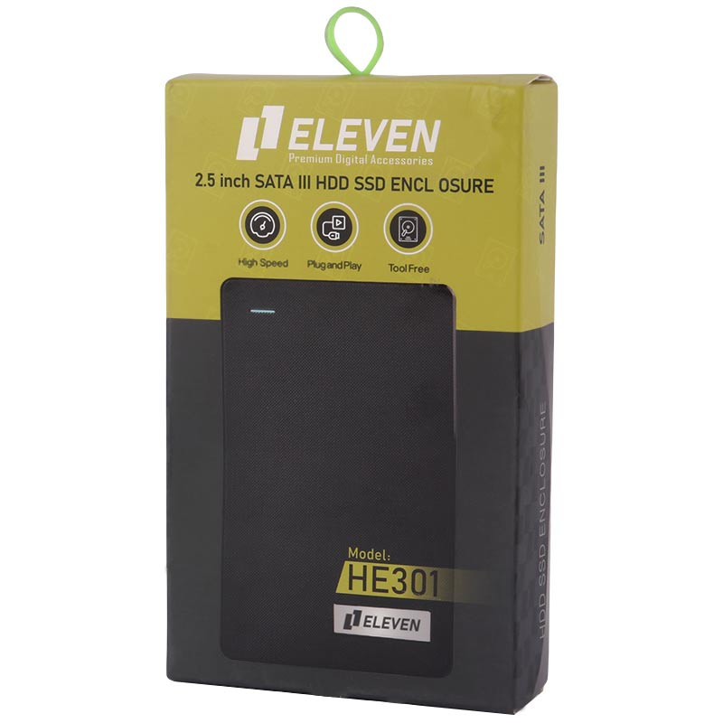 باکس هارد 2.5 اینچی HDD/SSD ایلون HE301