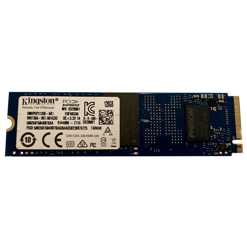 حافظه SSD کینگستون Kingston 0M8PDP3128B-AB1 128GB M.2 استوک