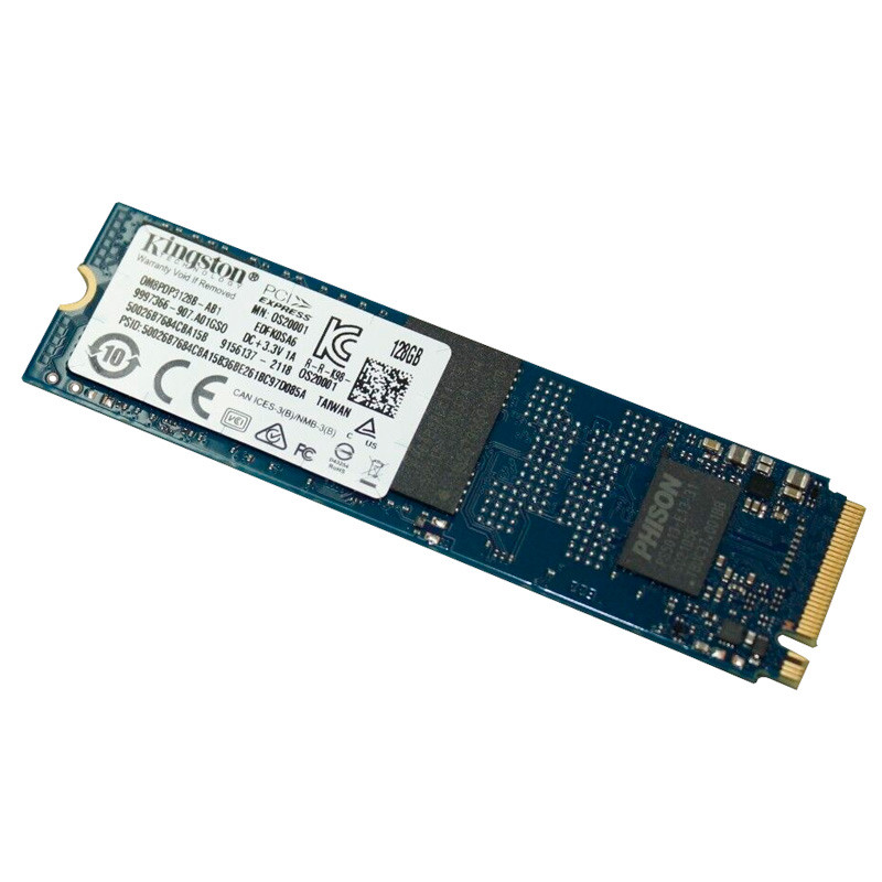 حافظه SSD کینگستون Kingston 0M8PDP3128B-AB1 128GB M.2 استوک