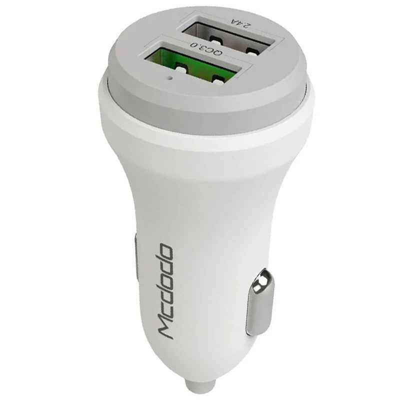 شارژر فندکی فست شارژ Mcdodo CC-3840 QC3.0 2.4A 30W