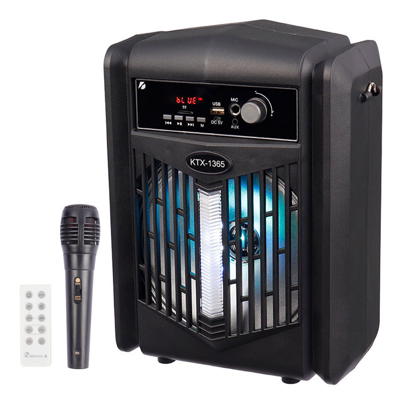 اسپیکر بلوتوثی رم و فلش خور KTX-1365 + میکروفون و ریموت کنترل