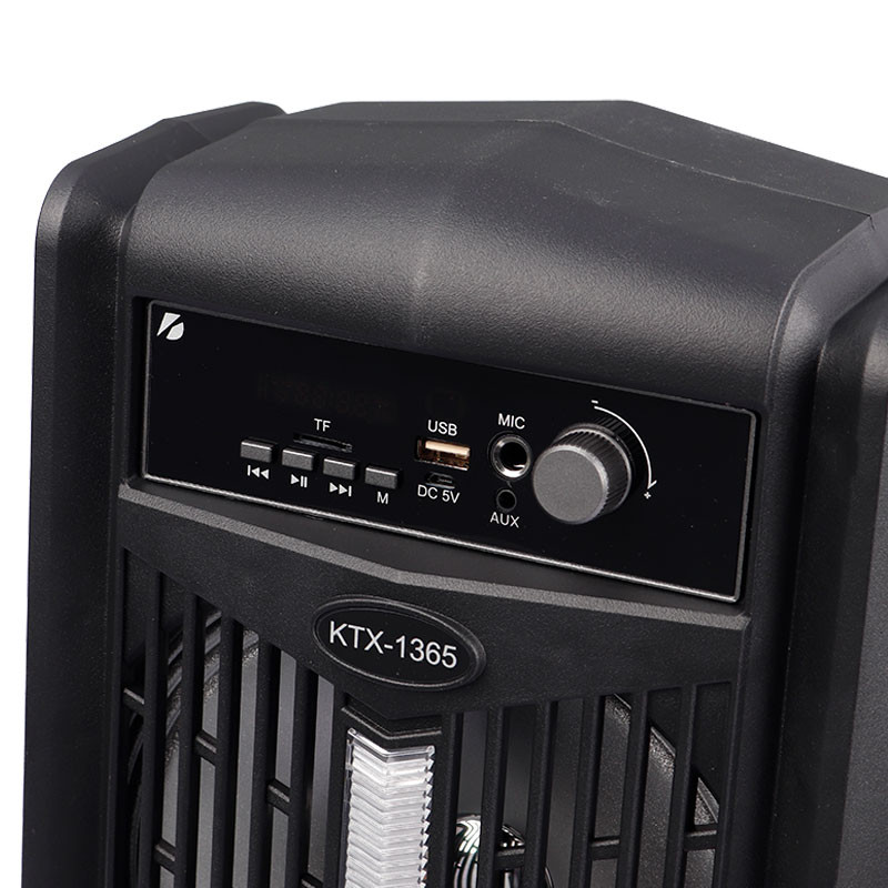 اسپیکر بلوتوثی رم و فلش خور KTX-1365 + میکروفون و ریموت کنترل
