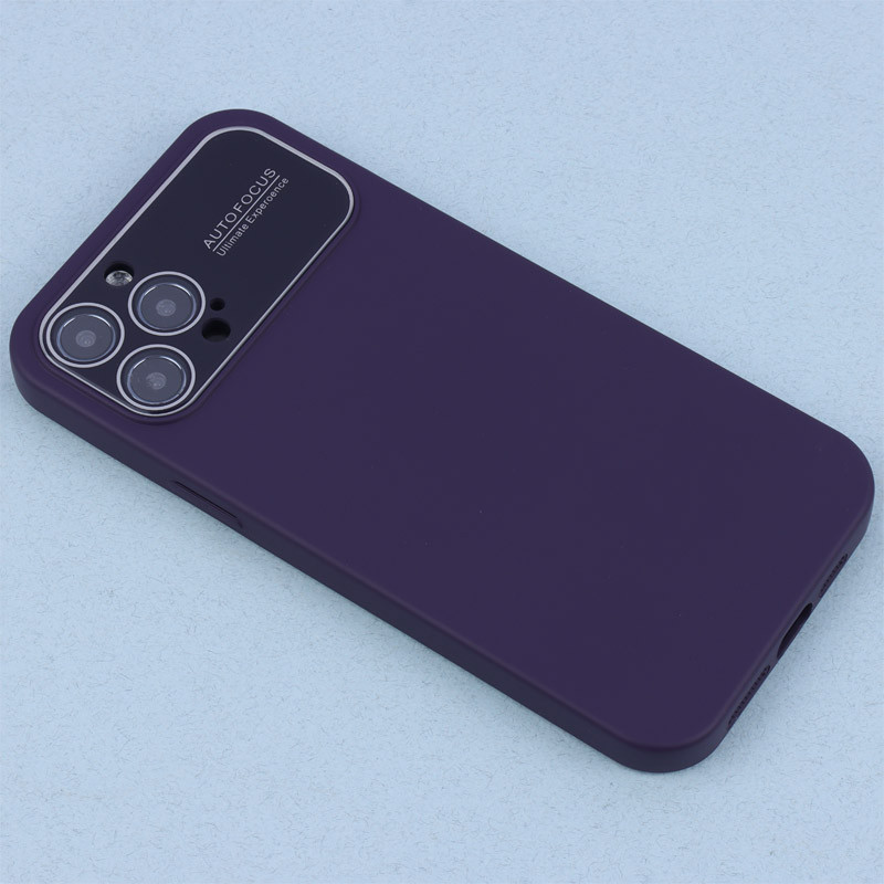 قاب سیلیکونی Auto Focus محافظ لنزدار iPhone 12 Pro Max