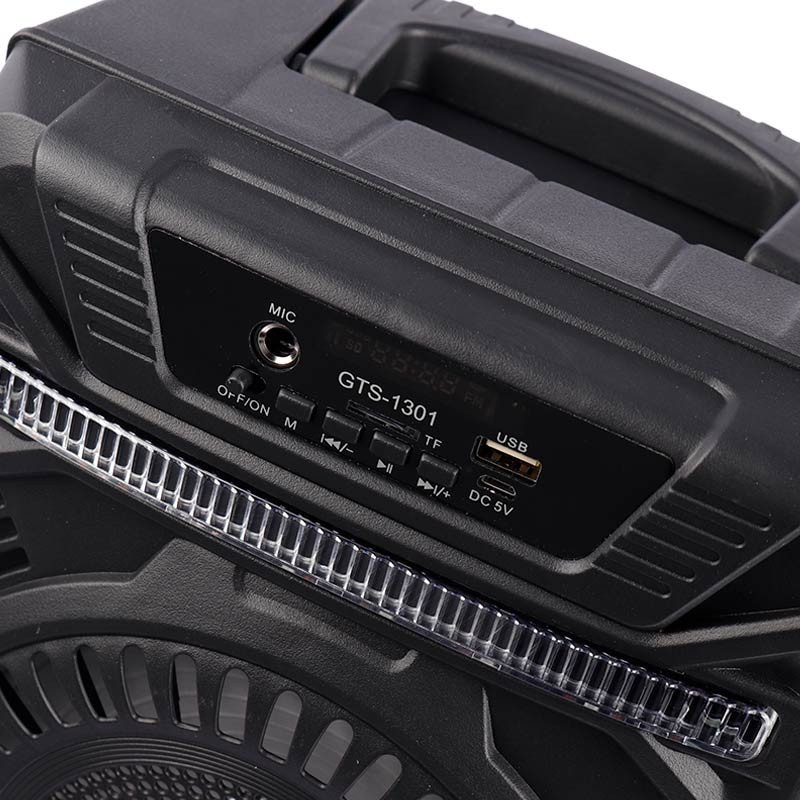 اسپیکر بلوتوثی رم و فلش خور Greatnice GTS-1301 + میکروفون و ریموت کنترل