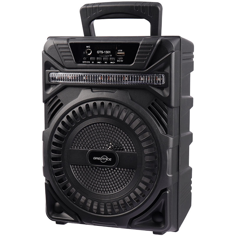 اسپیکر بلوتوثی رم و فلش خور Greatnice GTS-1301 + میکروفون و ریموت کنترل