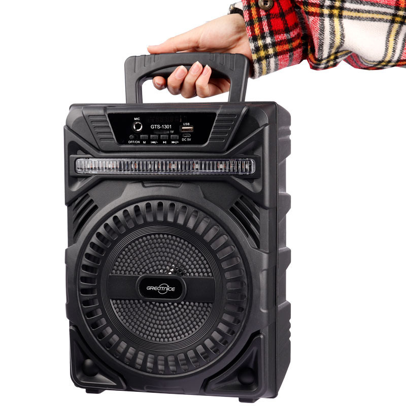 اسپیکر بلوتوثی رم و فلش خور Greatnice GTS-1301 + میکروفون و ریموت کنترل