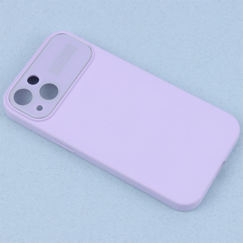 قاب سیلیکونی Auto Focus محافظ لنزدار iPhone 13