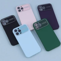 قاب سیلیکونی Auto Focus محافظ لنزدار iPhone 13 Pro Max