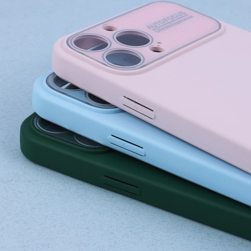قاب سیلیکونی Auto Focus محافظ لنزدار iPhone 13 Pro Max