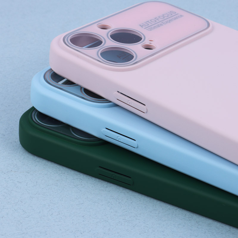قاب سیلیکونی Auto Focus محافظ لنزدار iPhone 13 Pro Max