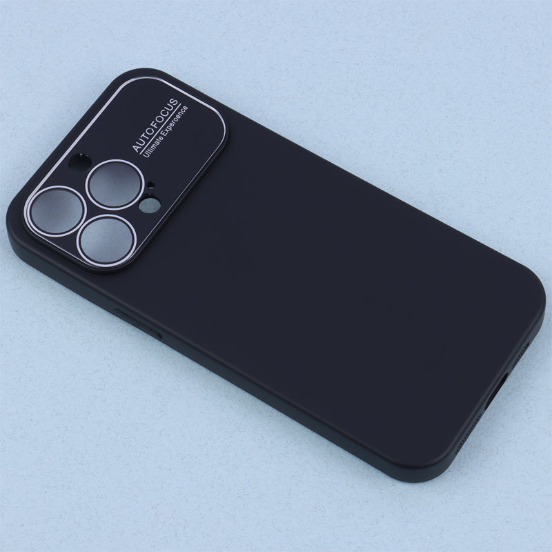 قاب سیلیکونی Auto Focus محافظ لنزدار iPhone 15 Pro Max