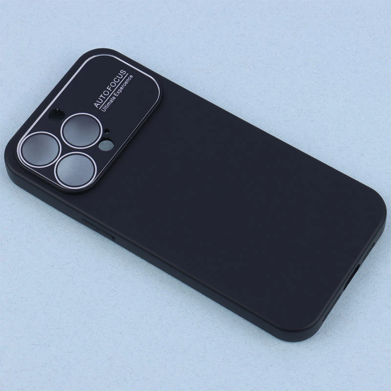 قاب سیلیکونی Auto Focus محافظ لنزدار iPhone 15 Pro Max