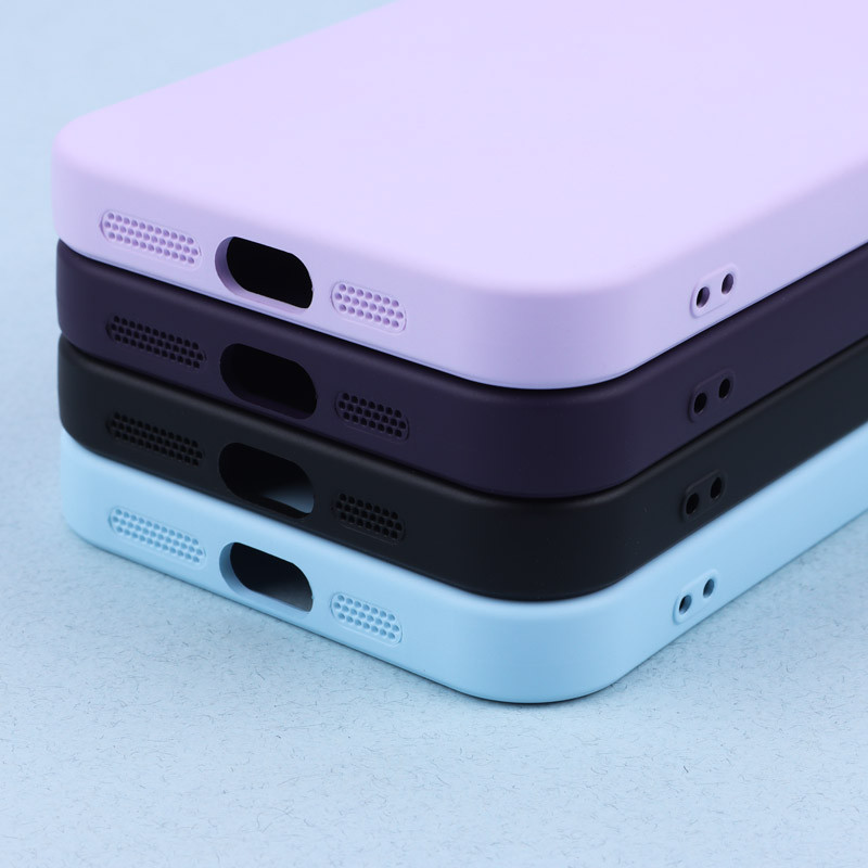 قاب سیلیکونی Auto Focus محافظ لنزدار iPhone 15 Pro Max