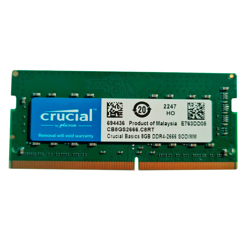 رم لپ تاپ Crucial CB8GS2666.C8RT DDR4 8GB 2666MHz CL19 استوک
