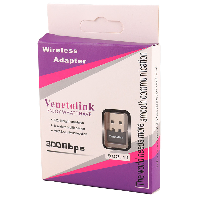 کارت شبکه بی سیم Venetolink 802.11 300Mbps