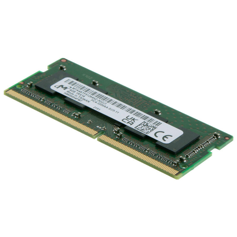 رم لپ تاپ Micron MTA4ATF51264HZ-3G2R1 DDR4 4GB 3200MHz CL22 استوک