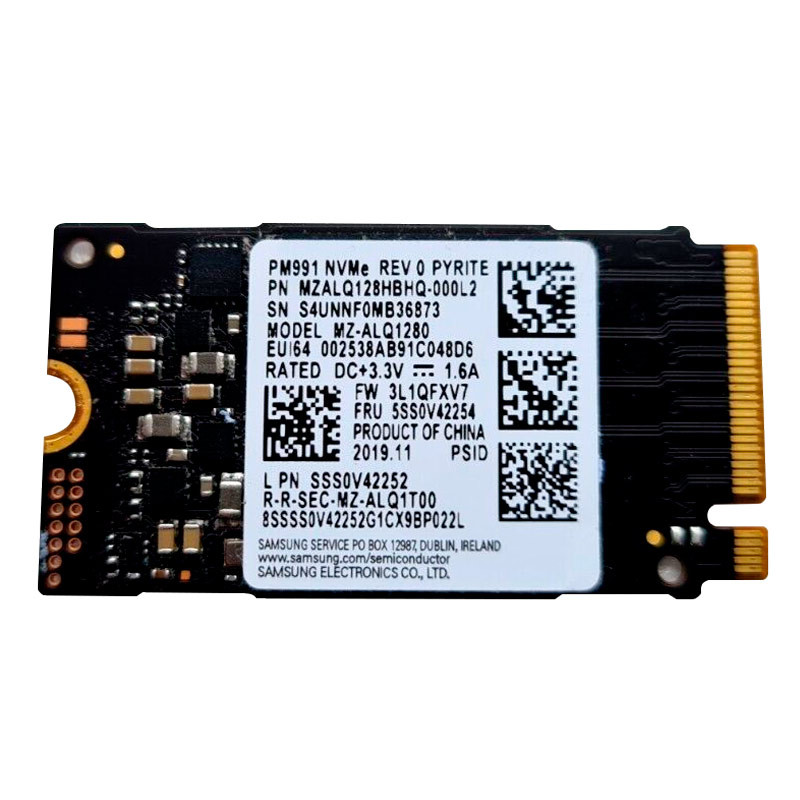 حافظه SSD سامسونگ Samsung MZ-ALQ1280 128GB M.2 استوک