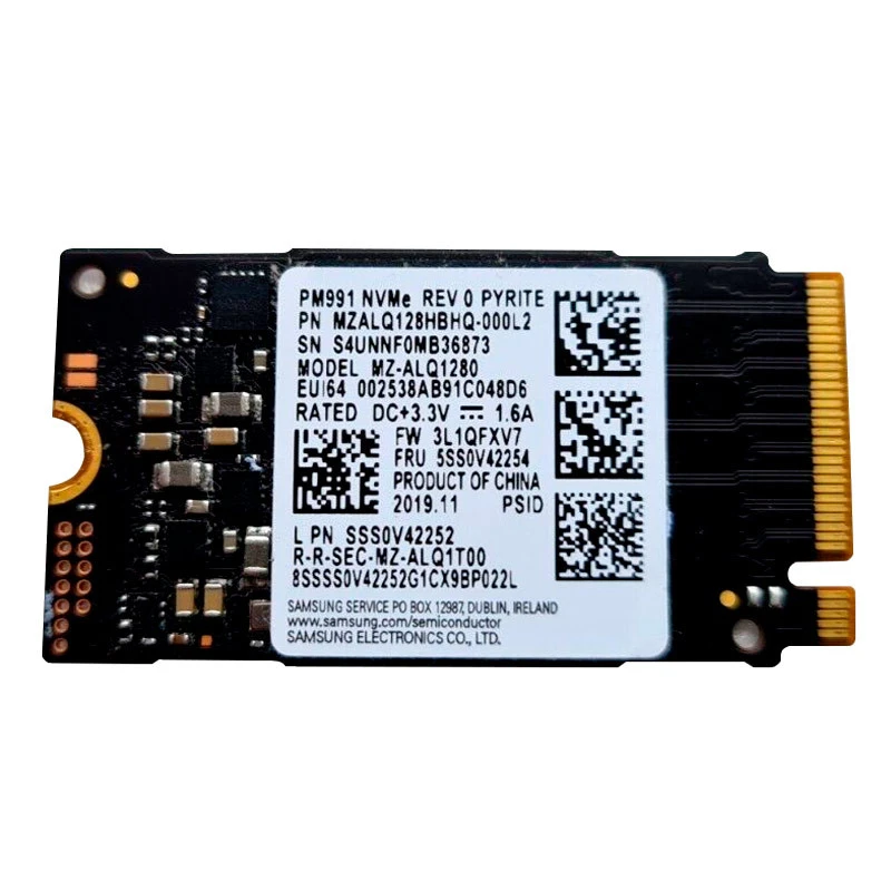 حافظه SSD سامسونگ Samsung MZ-ALQ1280 128GB M.2 استوک