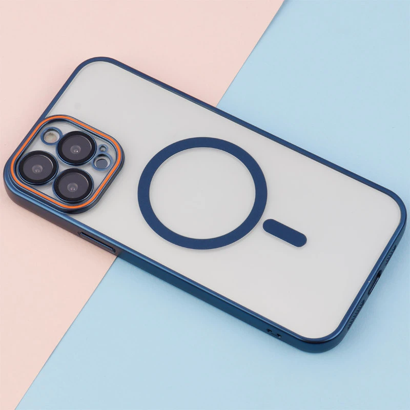 قاب مگ سیف اورجینال الکتروپلیت BIGC محافظ لنزدار iPhone 13 Pro Max