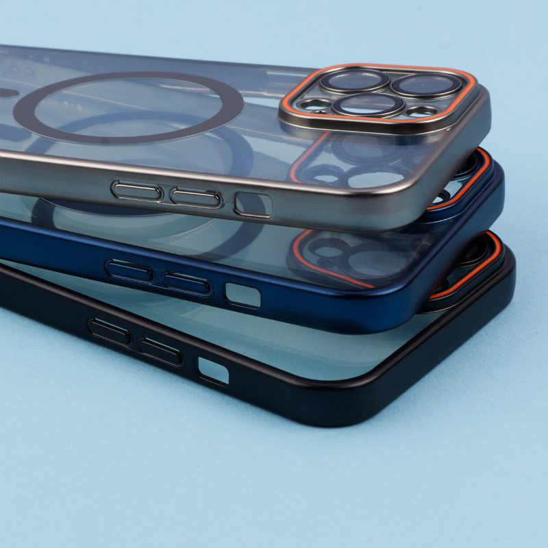 قاب مگ سیف اورجینال الکتروپلیت BIGC محافظ لنزدار iPhone 13 Pro Max