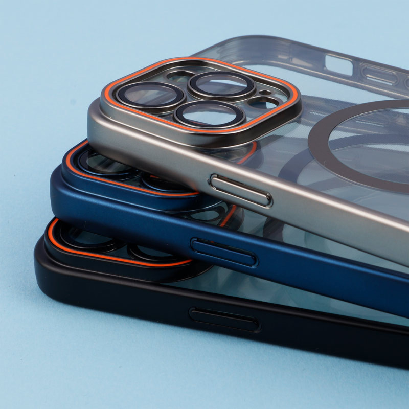 قاب مگ سیف اورجینال الکتروپلیت BIGC محافظ لنزدار iPhone 14 Pro Max