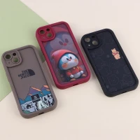 قاب سولید طرح دار محافظ لنزدار iPhone 13