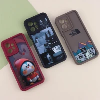 قاب سولید طرح دار محافظ لنزدار Xiaomi Redmi Note 12 4G