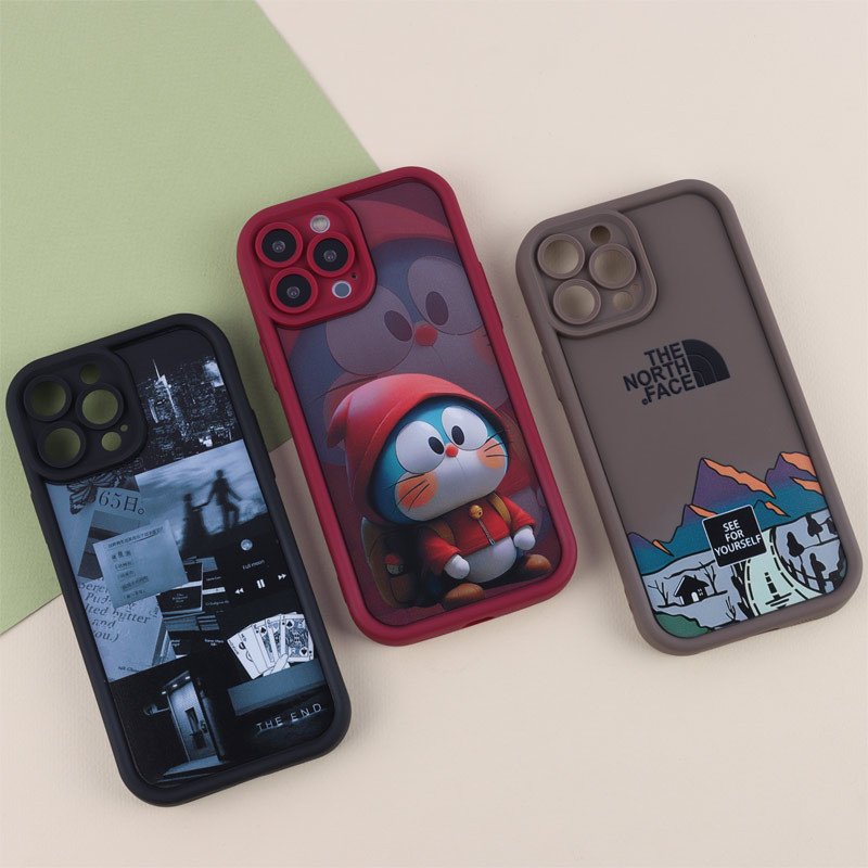 قاب سولید طرح دار محافظ لنزدار iPhone 13 Pro Max