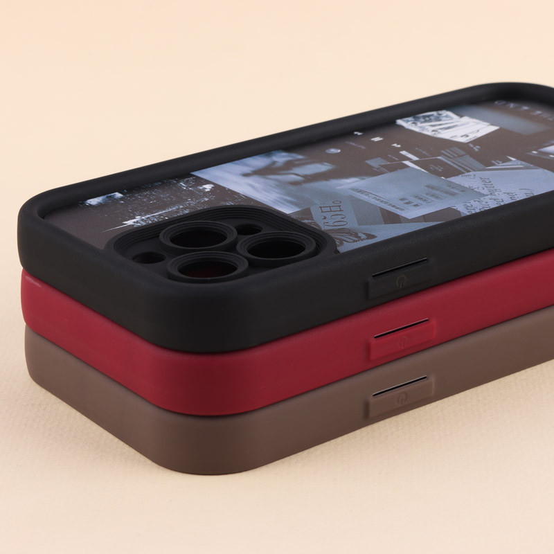 قاب سولید طرح دار محافظ لنزدار iPhone 13 Pro Max