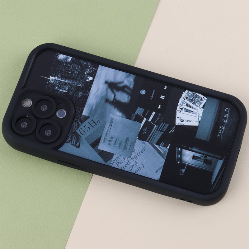 قاب سولید طرح دار محافظ لنزدار iPhone 13 Pro Max