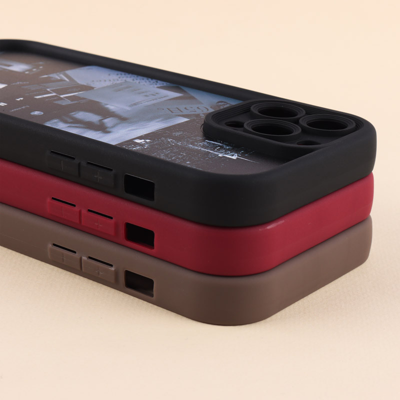 قاب سولید طرح دار محافظ لنزدار iPhone 13 Pro Max