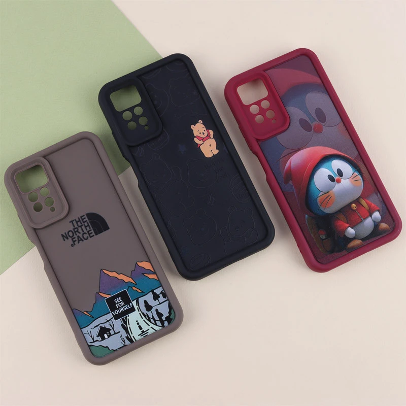 قاب سولید طرح دار محافظ لنزدار Xiaomi Redmi Note 12 Pro 4G