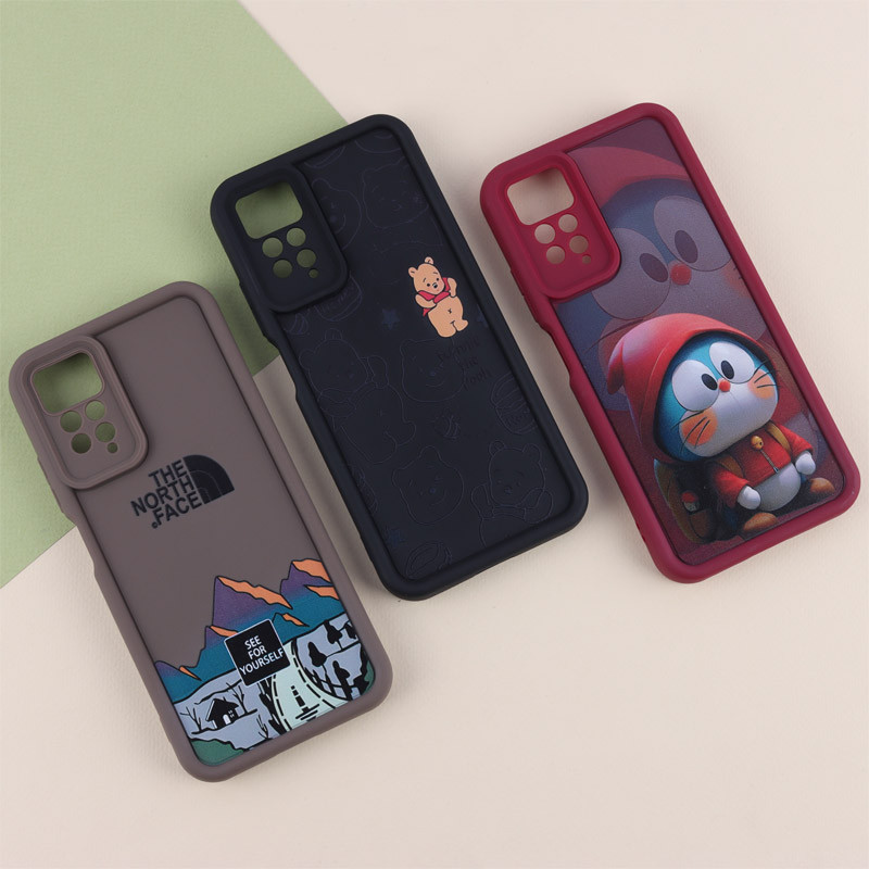 قاب سولید طرح دار محافظ لنزدار Xiaomi Redmi Note 12 Pro 4G