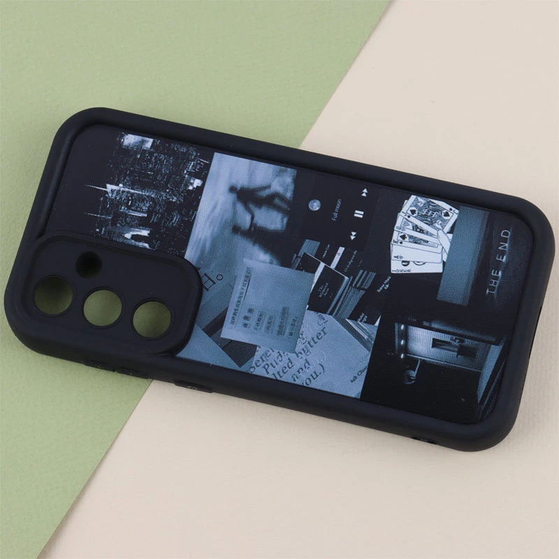 قاب سولید طرح دار محافظ لنزدار Samsung Galaxy S23 FE 5G