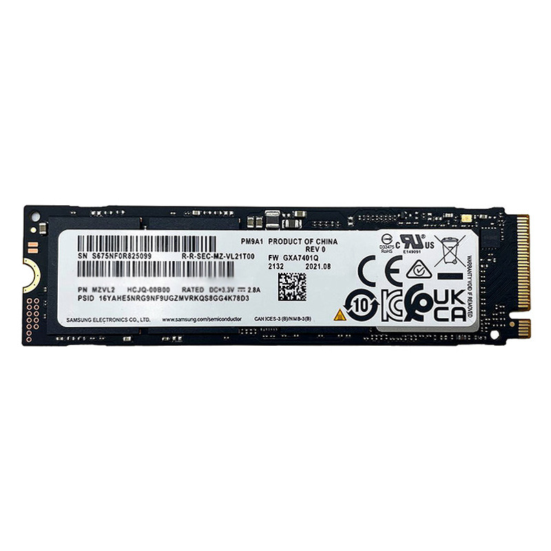 حافظه SSD سامسونگ Samsung PM9A1 256GB M.2 استوک
