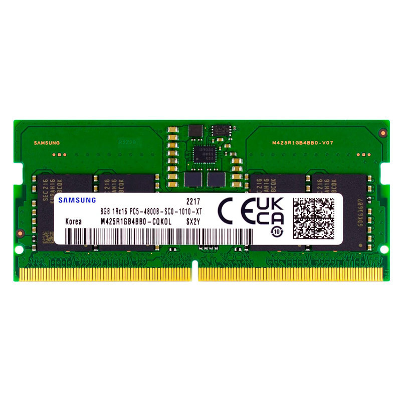 رم لپ تاپ Samsung M425R1GB4BB0-CQKOL DDR5 8GB 4800MHz CL40 استوک