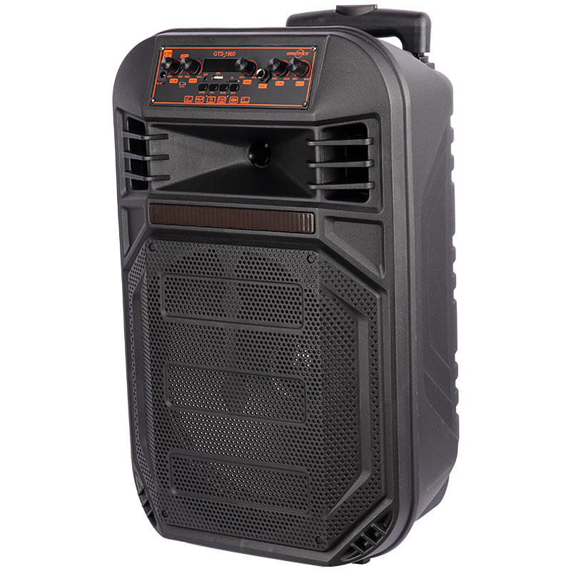 اسپیکر چمدانی بلوتوثی رم و فلش خور Greatnice GTS-1960 + میکروفون و ریموت کنترل