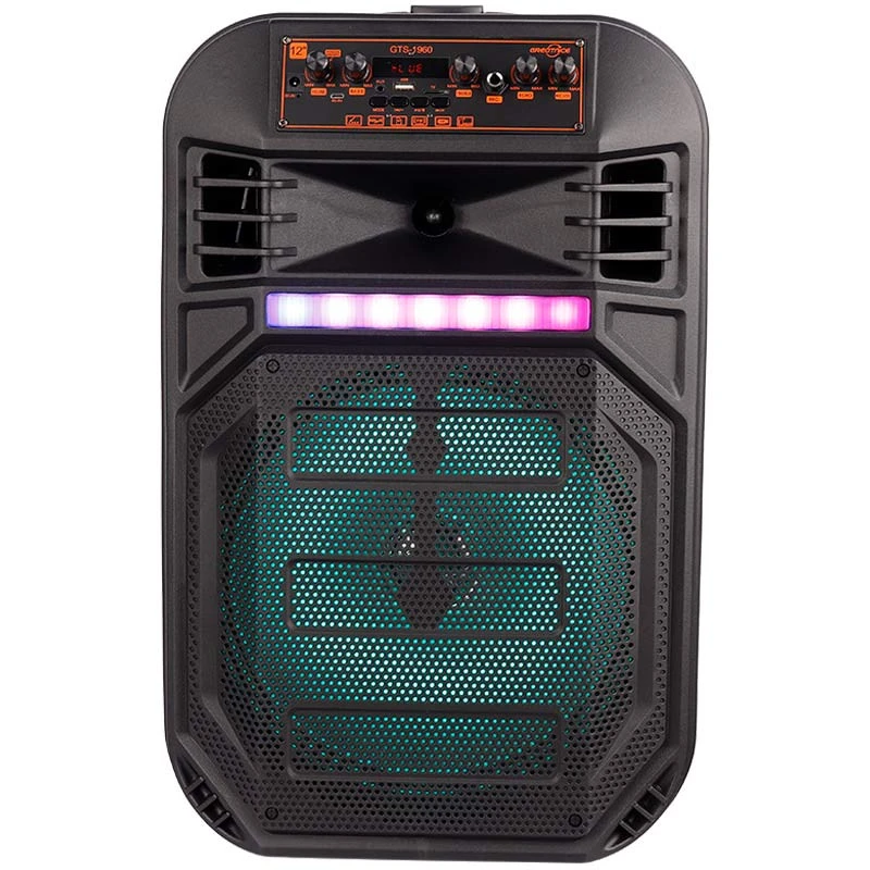 اسپیکر چمدانی بلوتوثی رم و فلش خور Greatnice GTS-1960 + میکروفون و ریموت کنترل