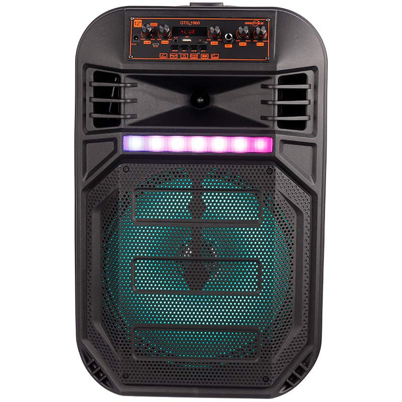 اسپیکر چمدانی بلوتوثی رم و فلش خور Greatnice GTS-1960 + میکروفون و ریموت کنترل