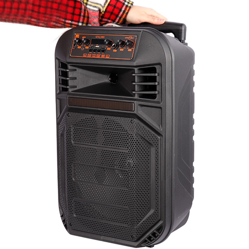 اسپیکر چمدانی بلوتوثی رم و فلش خور Greatnice GTS-1960 + میکروفون و ریموت کنترل