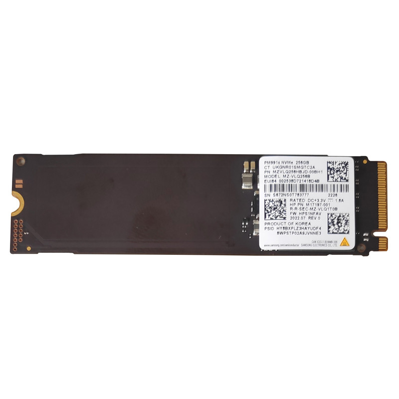 حافظه SSD سامسونگ Samsung PM991a 256GB M.2 استوک