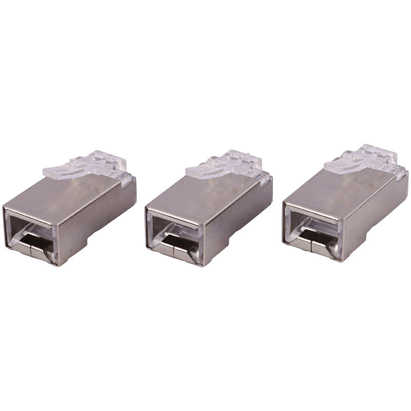 سوکت شبکه K-net RJ45 Cat6 SFTP بسته ۱۰۰ عددی