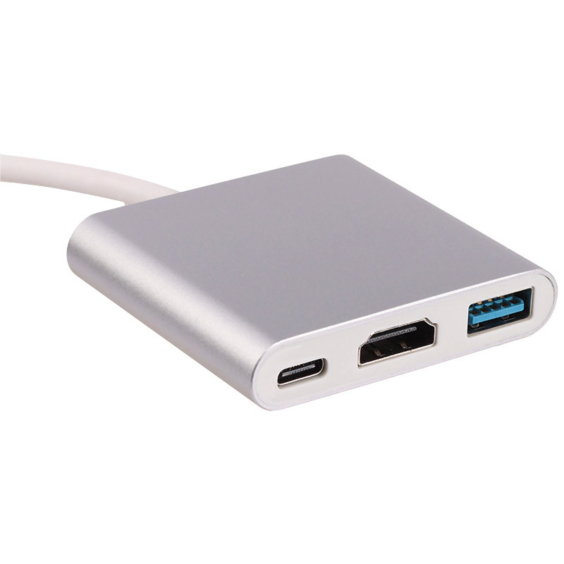 هاب K-net K-COUC30HU Type-C To HDMI/USB3.0/Type-C