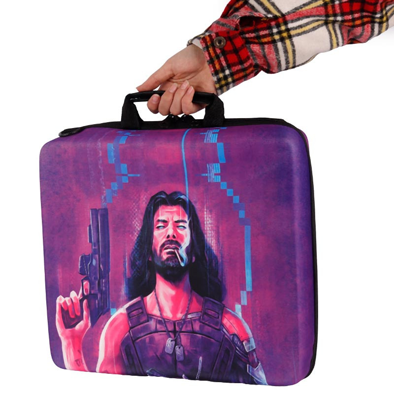 کیف کنسول بازی PS4 طرح Cyberpunk 2077 کد 2
