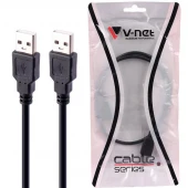 کابل لینک USB به USB وی نت V-net طول 0.6 متر