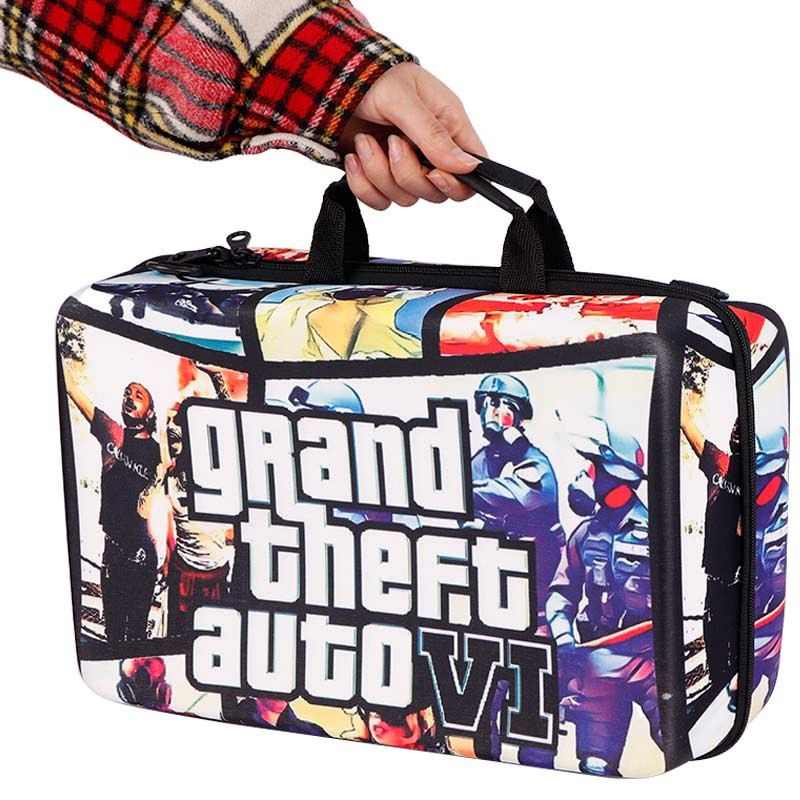 کیف کنسول بازی PS5 Slim طرح GTA VI کد 2
