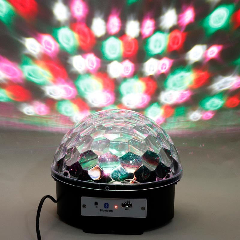 لامپ LED اسپیکر دار بلوتوثی و فلش خور Alite AK-0803B + ریموت کنترل و فلش مموری