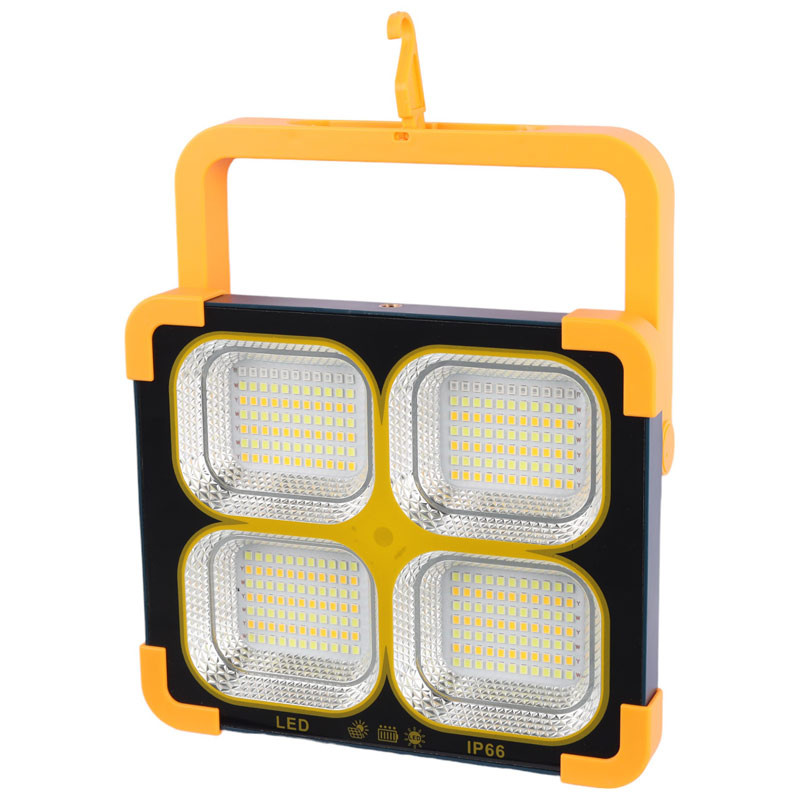 پروژکتور سیار شارژی و پاور بانک خورشیدی Led Solar Light