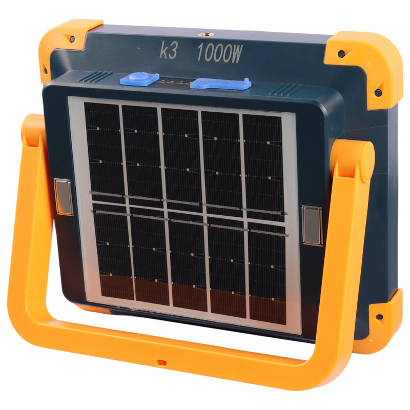 پروژکتور سیار شارژی و پاور بانک خورشیدی Led Solar Light